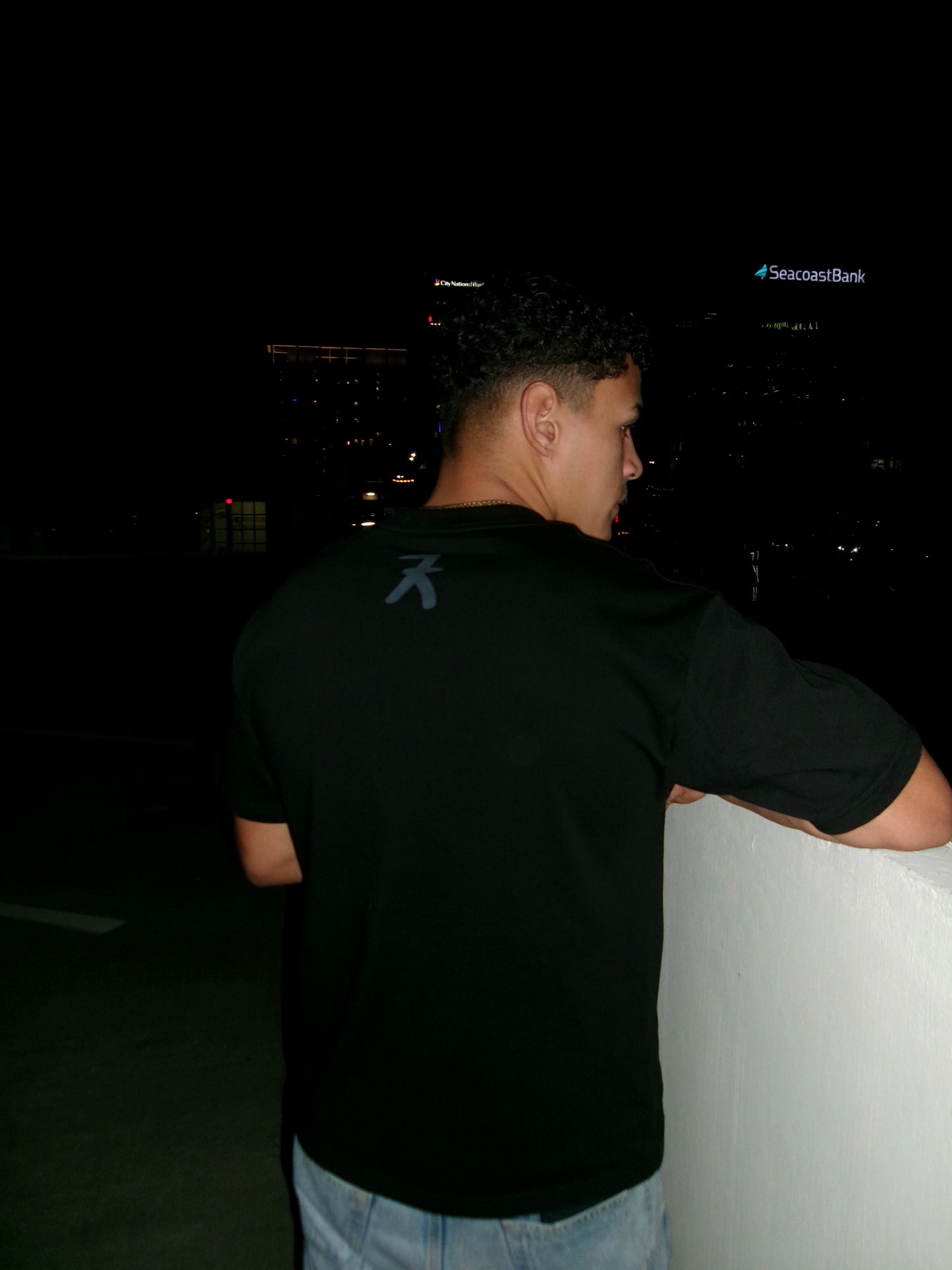 The Foundation Oversized Tee - Noir